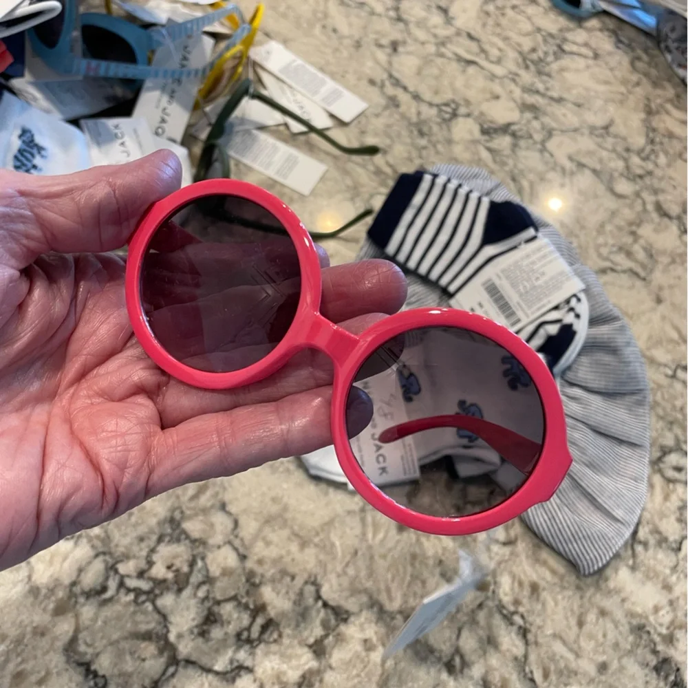 Janie and Jack Vibrant Pink Kids Sunglasses